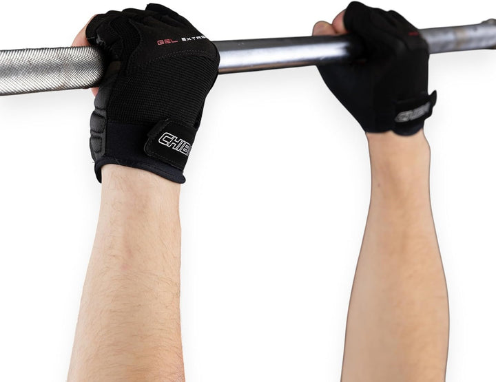 Chiba Erwachsene Handschuh Gel Extrem XL Schwarz, XL Schwarz