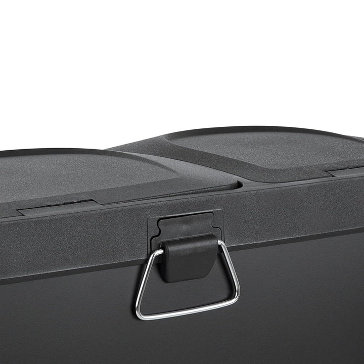 SVITA TC2Combo35 Mülleimer 35Liter kombiniert 12L+23L doppelt Abfalleimer Küchen-Eimer 2er- Mülltren