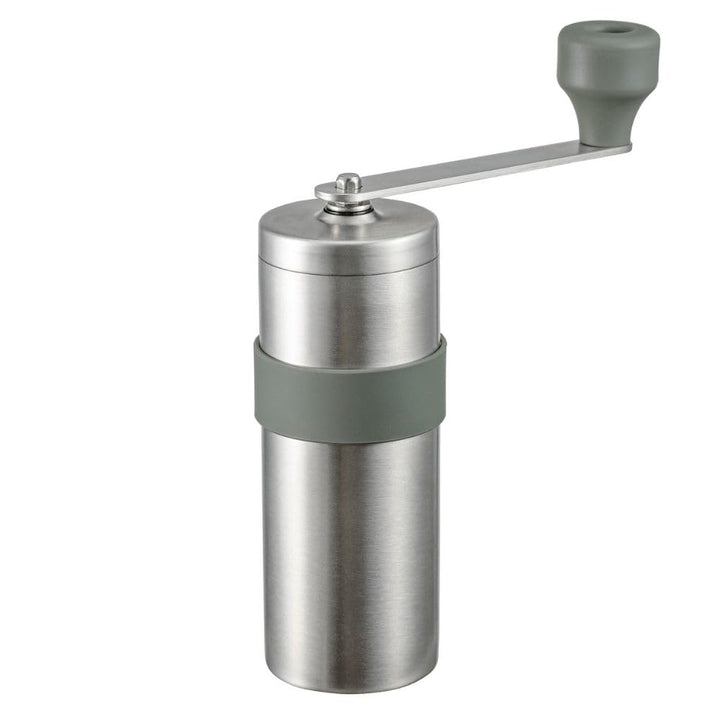 HARIO O-VMM-1-HSV V60 Kaffeemühle aus Metall, 17 g, Silber, hergestellt in Japan, Mühle
