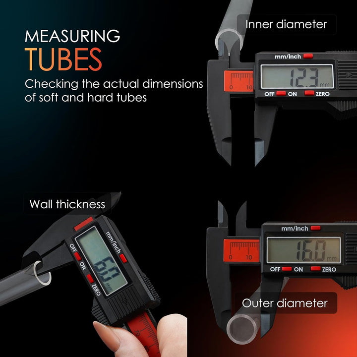 Thermal Grizzly - TG Caliper - Digitaler Messschieber - 150mm - Ablesung 0,1 mm/Genauigkeit ±0,2 mm