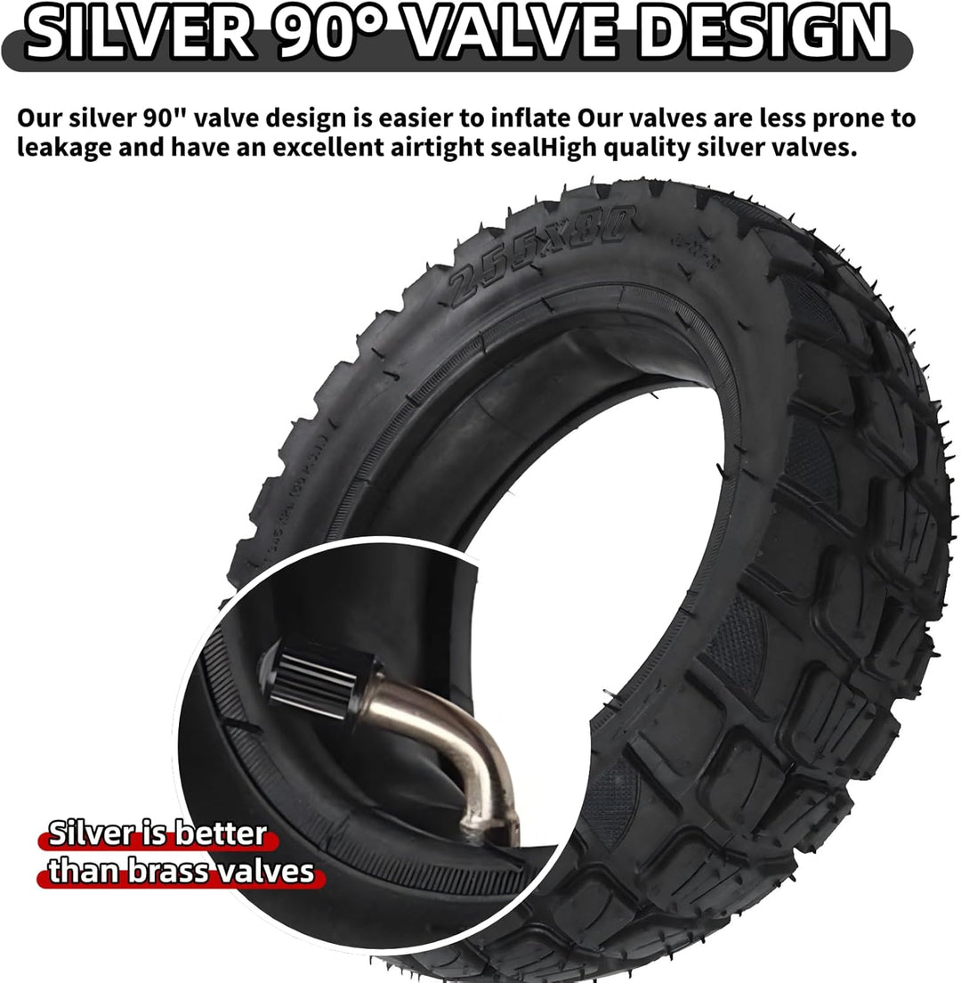 Ezweiji E Scooter Reifen, 10 Zoll reifen e scooter 80/65-6 Road City Road Reifen Elektroroller Reife