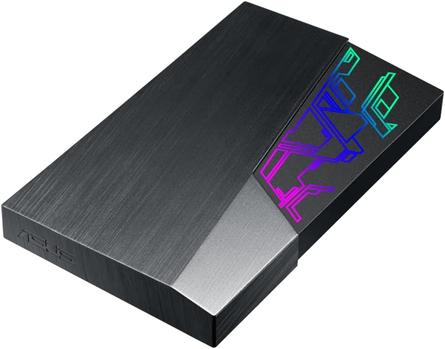 ASUS FX Gaming HDD externe 1TB Festplatte (EHD-A1T, Aura Sync, 5Gbit/s USB 3.1)