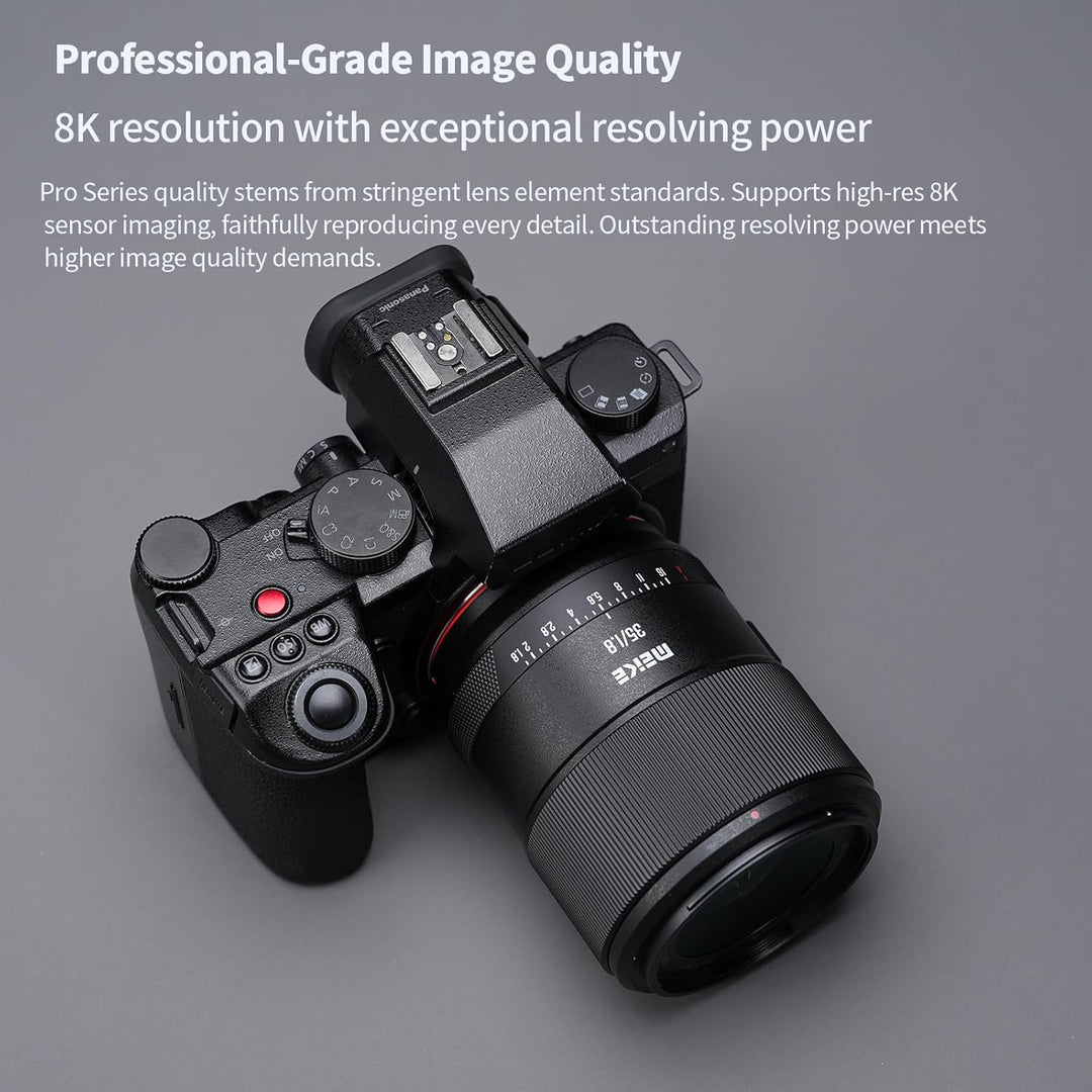 Meike Pro 35mm F1.8 Weitwinkel Autofokus AF STM Full Frame Hohe Auflösung 8K Portrait Prime Lens Kom