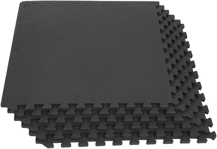 Bodenschutzmatte Fitness 63 * 63 cm, EVA-Schaum-Sport-Fitness-Matte, 12 mm Dicke Gummimatte, für Gar