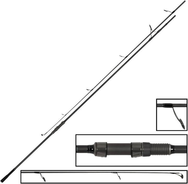 Fox Horizon X5 - S 12ft Spod/Marker Full Shrink Rute - Karpfenrute zum Karpfenangeln, Spodrute für F
