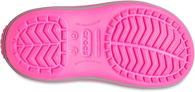Crocs Unisex Kinder Winter Puff Boot Kids Schneestiefel, Pink