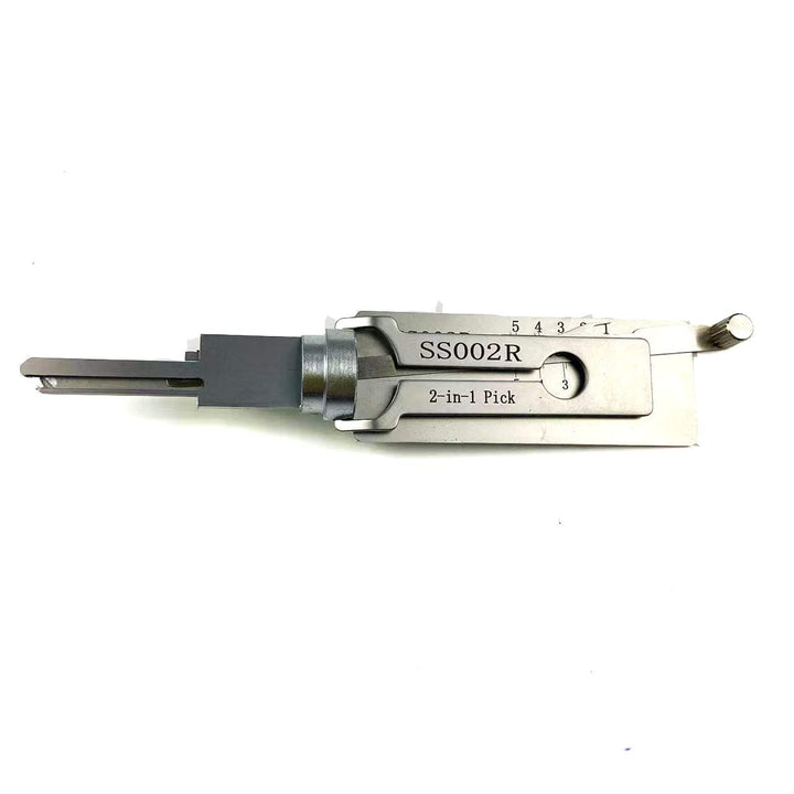 SS002R Right Groove 2 in 1 Pick and Decoder Tools for S-Groove Door Lock,Pro 2 in 1 Decoder and Pick