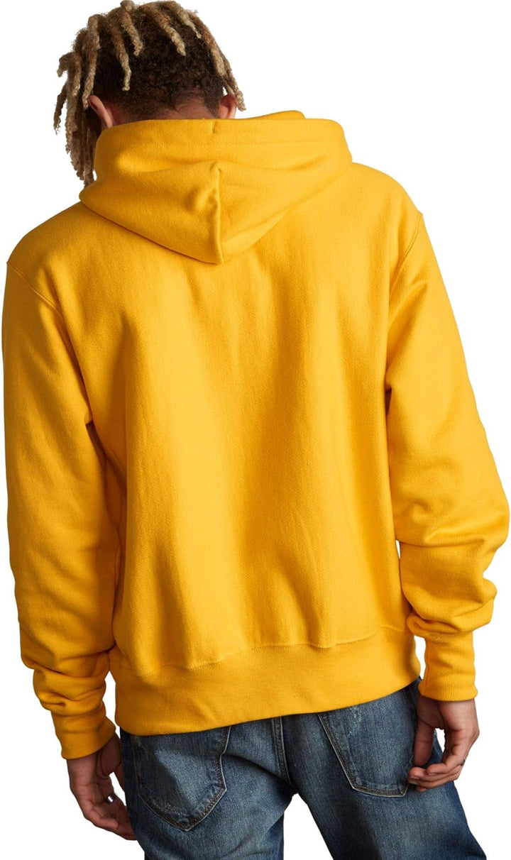 Champion Unisex Reverse Weave Chainstitch Script Cursive Spellout Logo Hoodie Sweatshirt