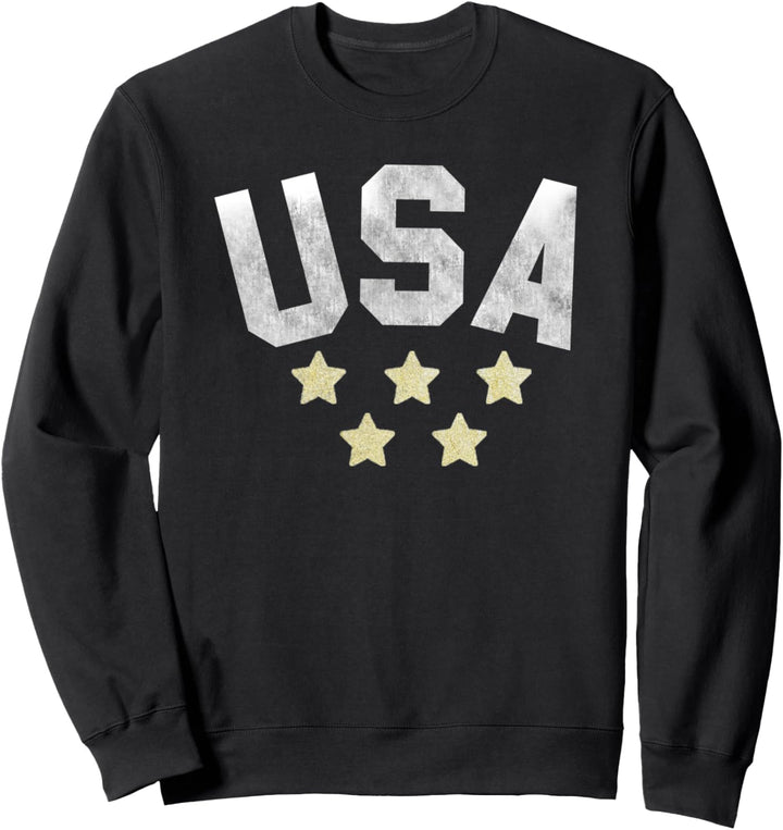 Trendy USA 1894 Red White And Blue Basic Sweatshirt