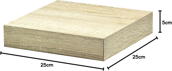 RBUK Dolle Regalboden Big Boy 25 x 25 cm, 50 mm, Eiche Regalboden