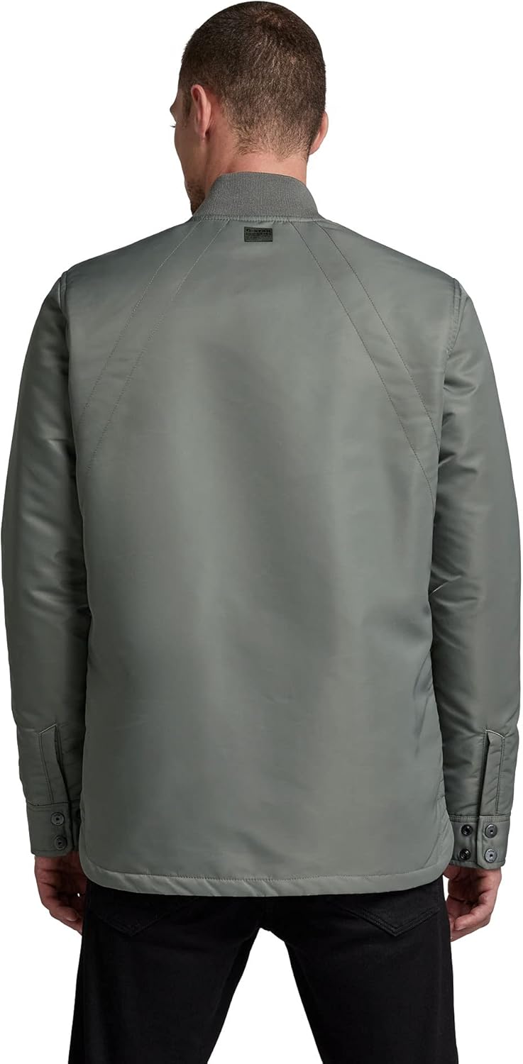 G-STAR RAW Herren 10 Degrees Padded Overshirt Jackets S Grün (orphus D20162-C143-722), S Grün (orphu