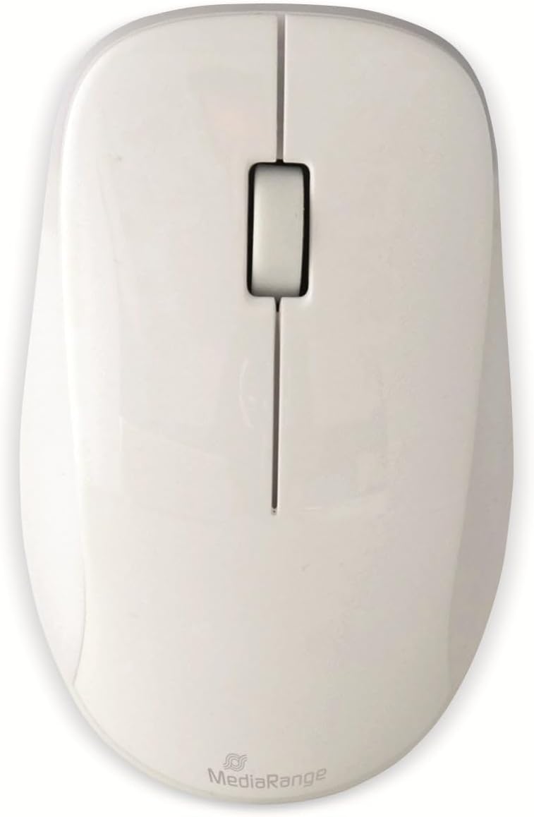 MediaRange kabelloses Funk-Tastatur und 5 Tasten Funk-Maus Set Highline Serie, deutsches QWERTZ Layo