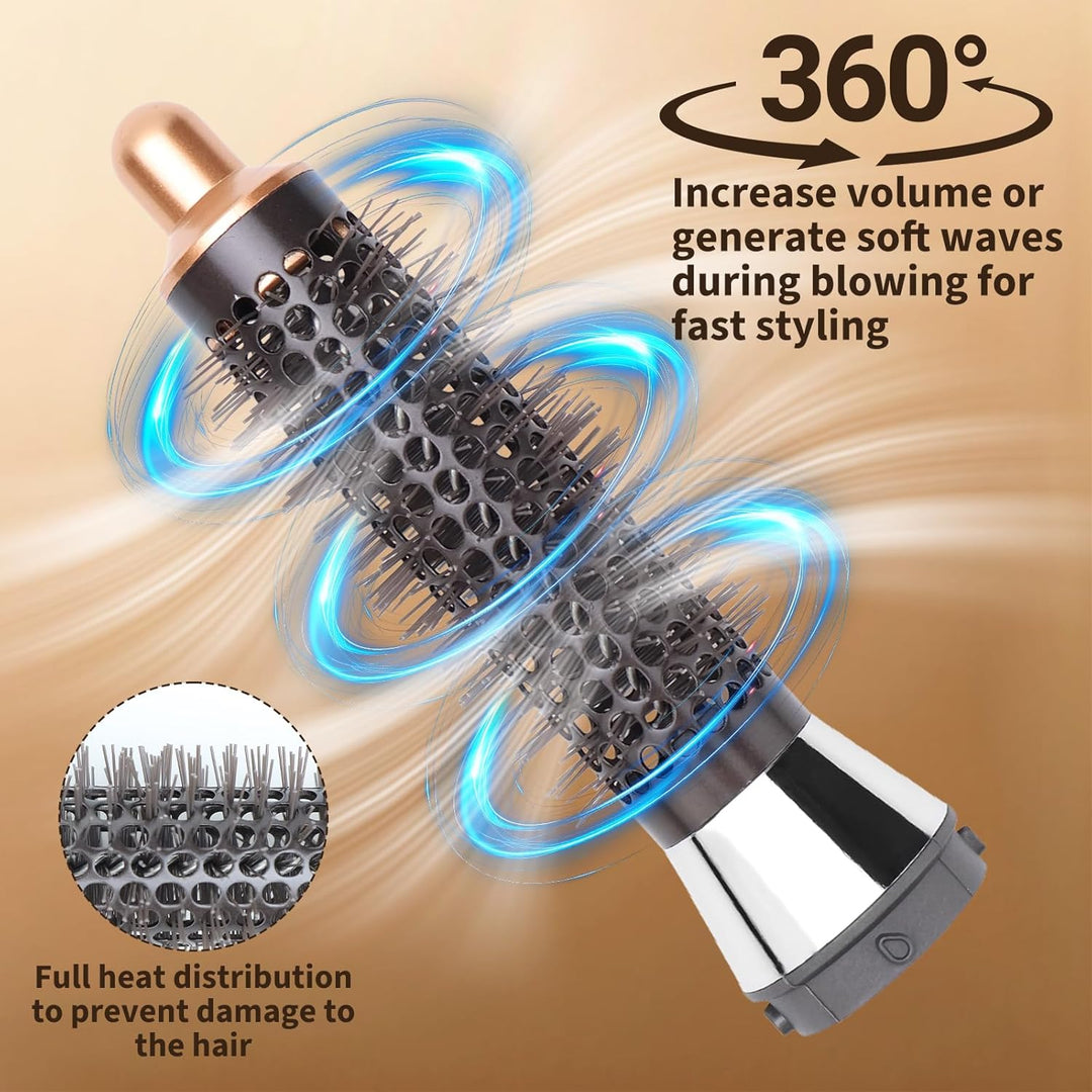 Runde Volumenbürste für Dyson Airwrap HS01 HS05 Aufsätze, 20 mm Rundbürste für Dyson Airwrap Zubehör
