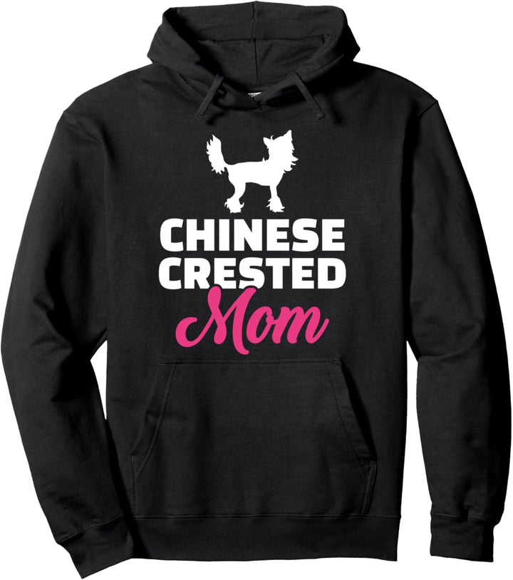 Chinese Crested Mama Pullover Hoodie