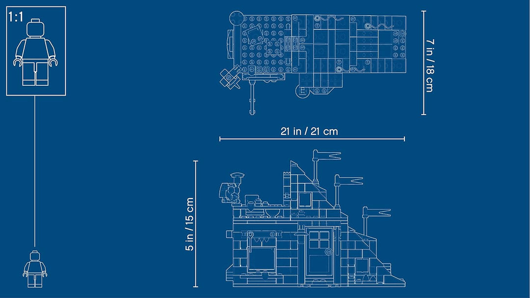 LEGO Creator 31080 "Modulares Wintersportparadies" Konstruktionsspielzeug, bunt