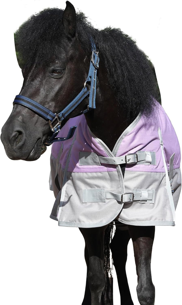1200D Ponydecke 200g/m² – wasserdichte & Atmungsaktive Regendecke für Ponys, Shetty, Gefütterte Wint