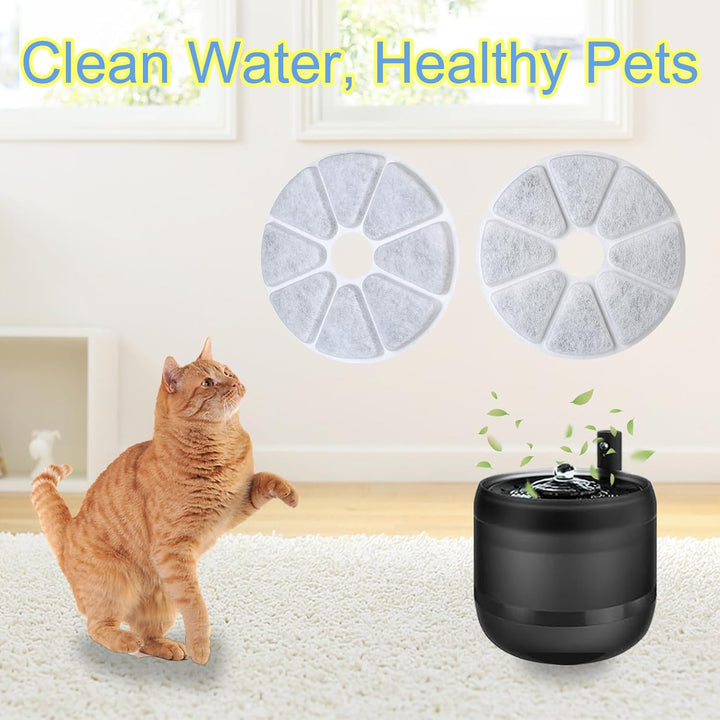 10 Stück Katzenbrunnen filter für philips PAW3210/02 Katzenbrunnen, Pfilter für philips trinkbrunnen