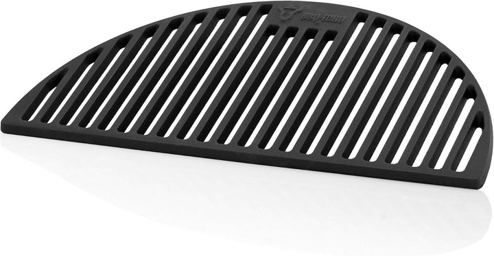 BBQ-Toro Gusseisen Grillrost für Kamado Keramikgrill (Ø 52 cm) | (L) 47 x (B) 23,5 cm | emailliertes