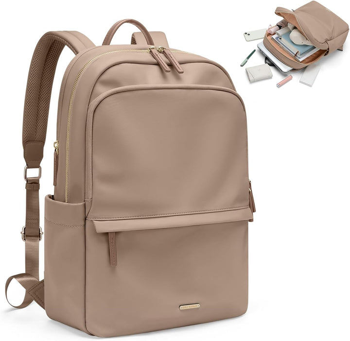 GOLF SUPAGS Laptop Rucksack für Damen Casual Daypack für Arbeit Reisen College Schulrucksack Handtas