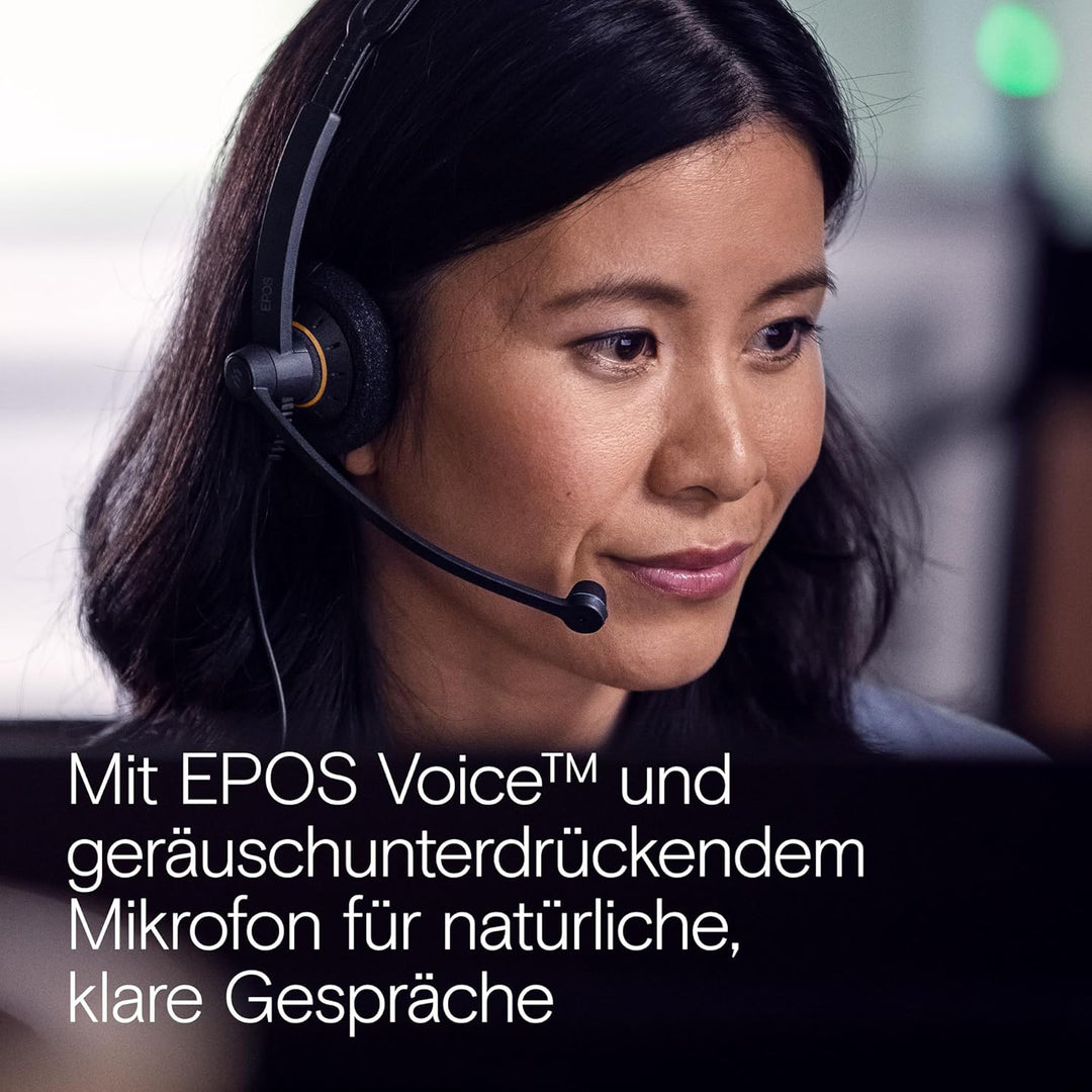 Sennheiser EPOS Impact SC 60 USB ML beidseitiges UC-Headset mit In-Line Call Control Zertifiziert fü