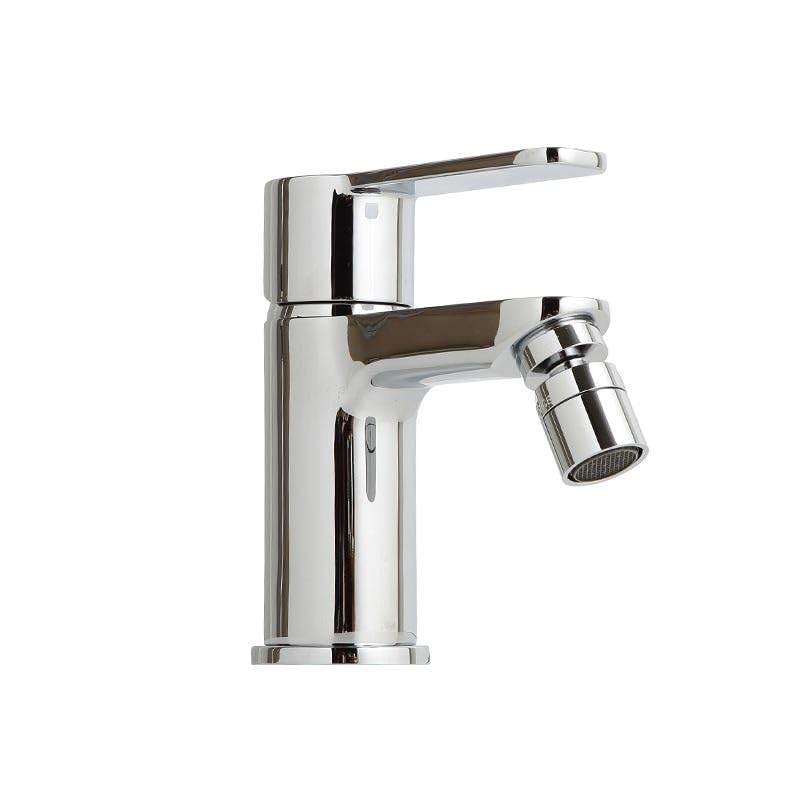 KIAMAMI VALENTINA - Rubinetto Miscelatore Bidet | Monocomando in Ottone Cromato | Cartuccia Ceramica