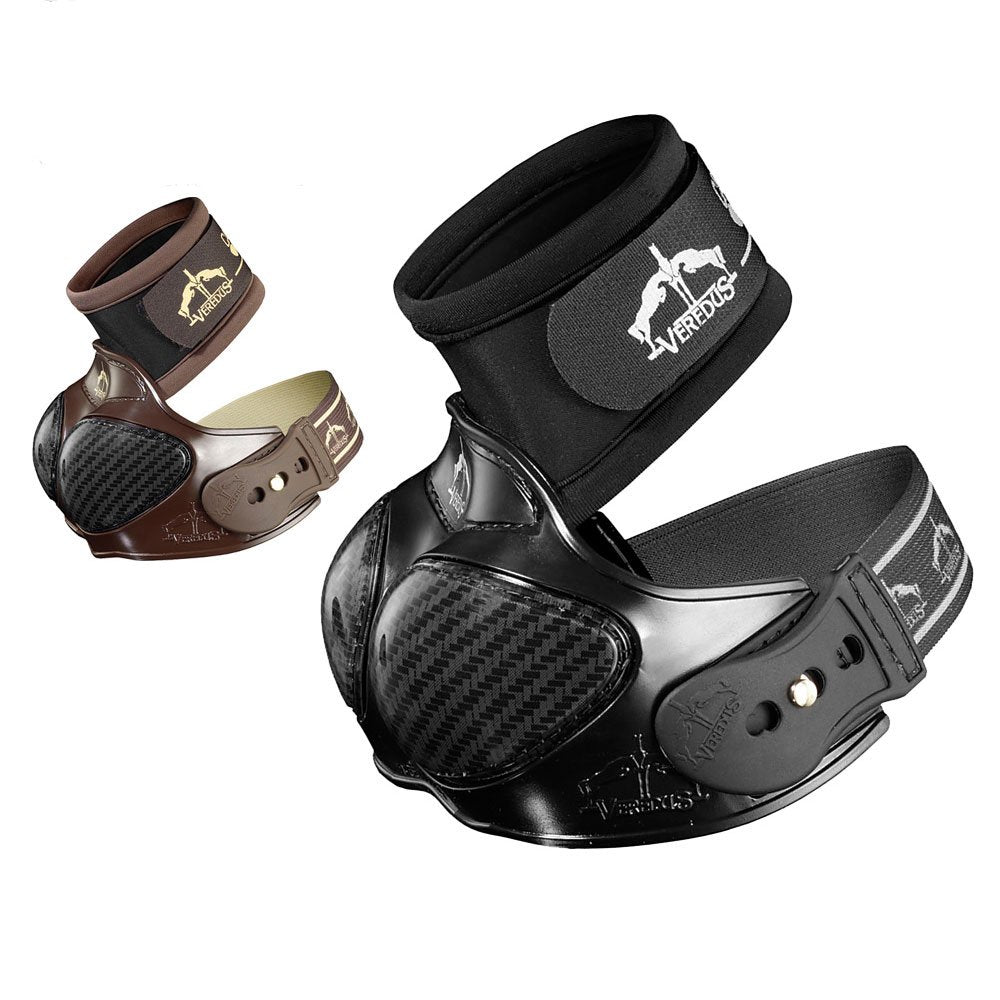 Veredus Carbon Shield - Ballenschutz geeignet für alle Diziplinen Large Schwarz, Large Schwarz