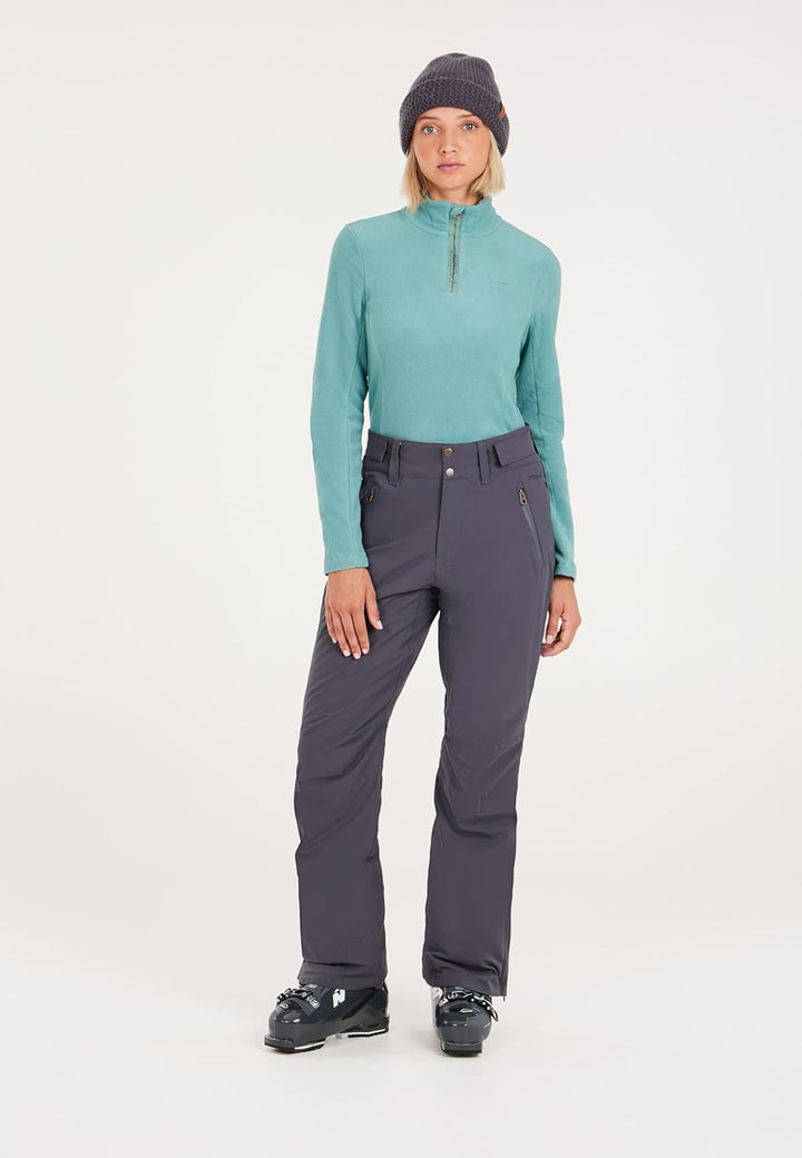 Protest Damen 1/4-reissverschluss MUTEZ XXL Crocodile Green, XXL Crocodile Green