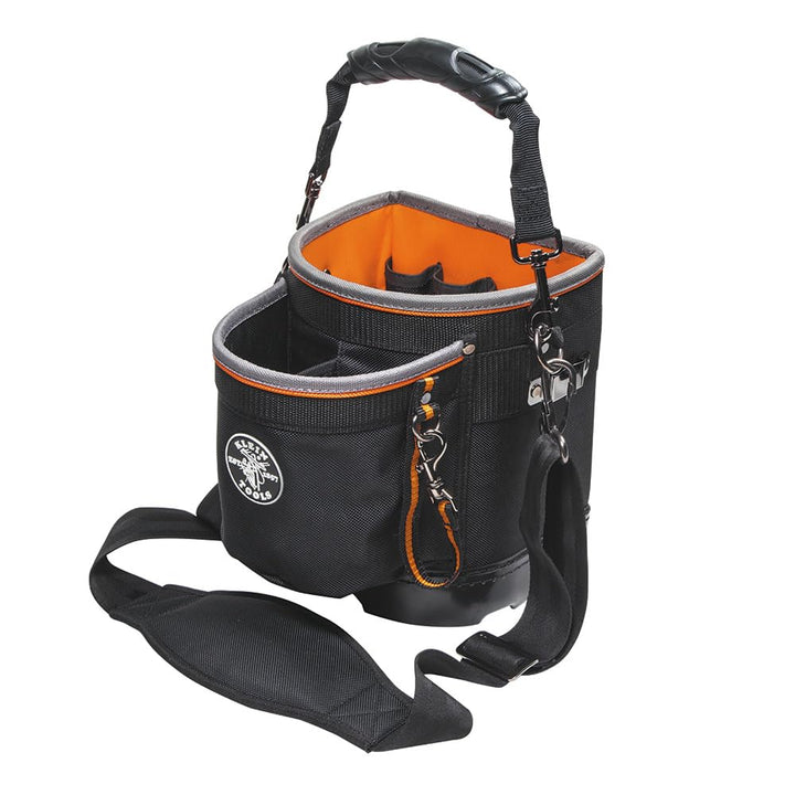 Klein Tools 55456BPL Tradesman Pro Tech Rucksack, 55419SP-14 Schulterbeutel, Schulterbeutel