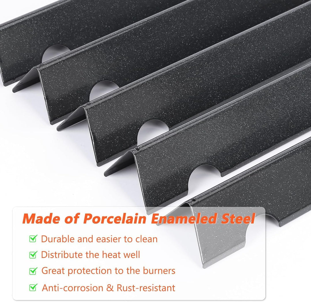 Denmay Flavorizer Bars 66032 und Wärmeabweiser 66040 für Weber Genesis II E-310, II E-330, II E-335,