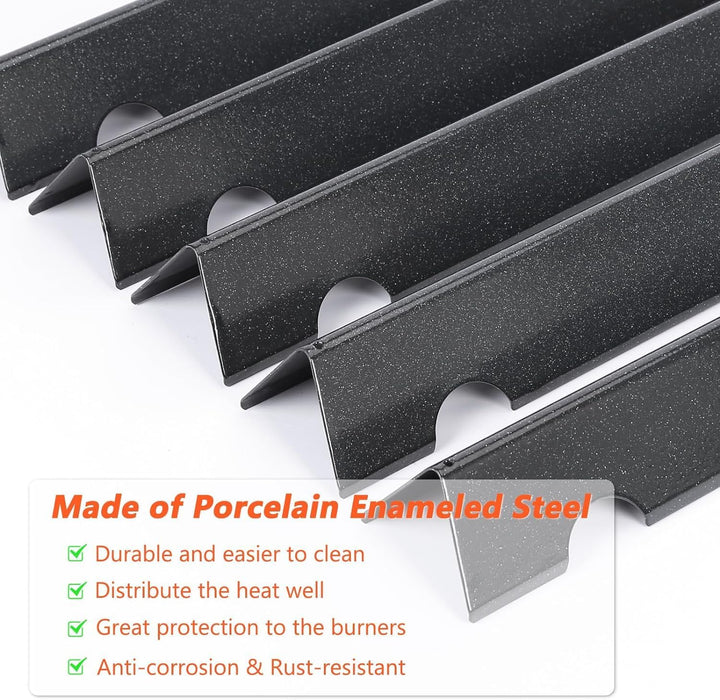 Denmay Flavorizer Bars 66032 und Wärmeabweiser 66040 für Weber Genesis II E-310, II E-330, II E-335,