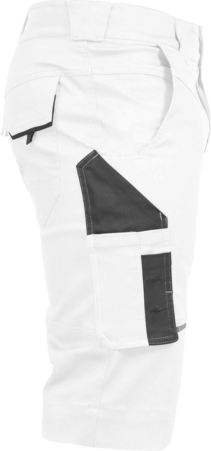 Leibwächter Kurzehose Short FLEXK Flex Line weiss-grau Grösse 64
