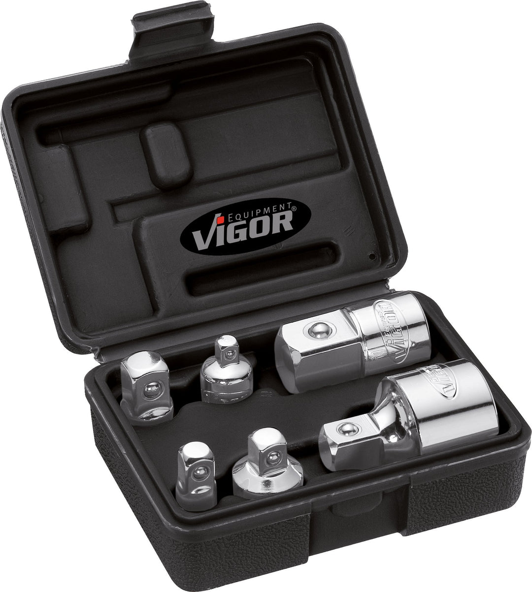Vigor Adapter-Satz Vierkant-Antrieb (6,3 mm, 1/4 Zoll, 10 mm, 3/8 Zoll, 12,5 mm, 1/2 Zoll, 20 mm, 3/
