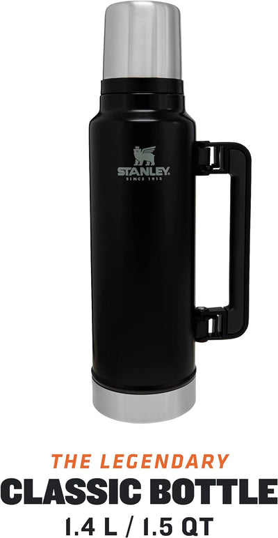 Stanley Classic Legendary Thermosflasche Edelstahl 1.4L - Thermos Hält 40 Stunden Heiss oder Kalt -