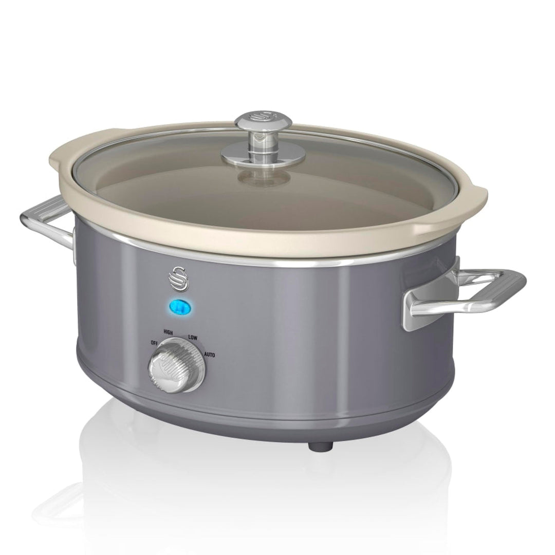 Swan 3,5l Retro Kocher, grau