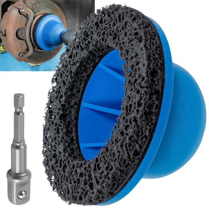 Ø 150 mm Radnabenschleifer, Innen Ø 90 mm Radnaben Bürste für Auto, Radnabenreiniger, Nabenschleifer