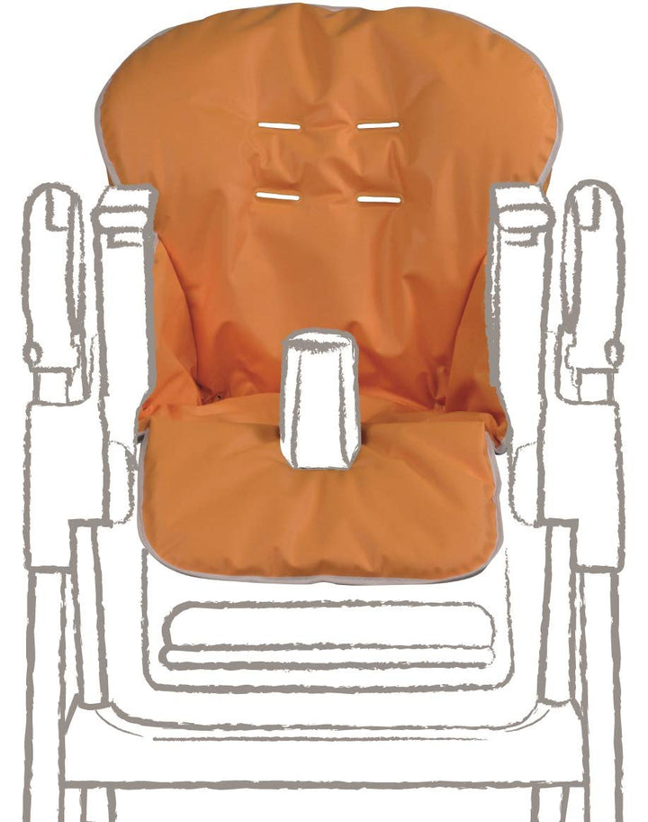 Italbaby Itb_Sitzstuhlbezug, PVC, Orange Singles, Singles