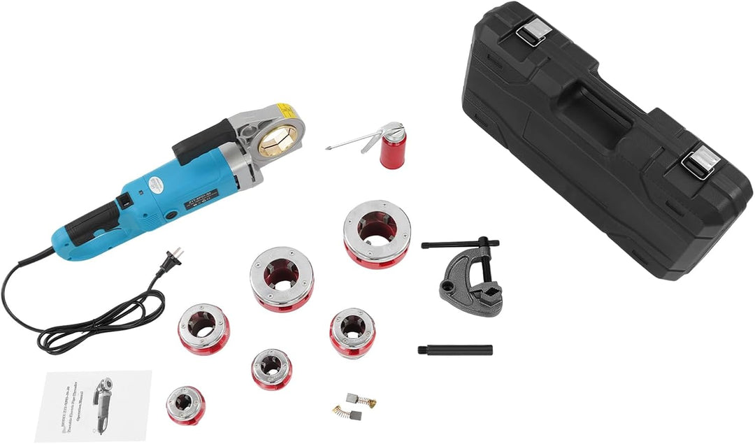 Elektrisches Rohrgewinde-Kit, Elektrisch Gewindeschneider Rohrgewinde Schneidkluppe Rohrgewindeschne