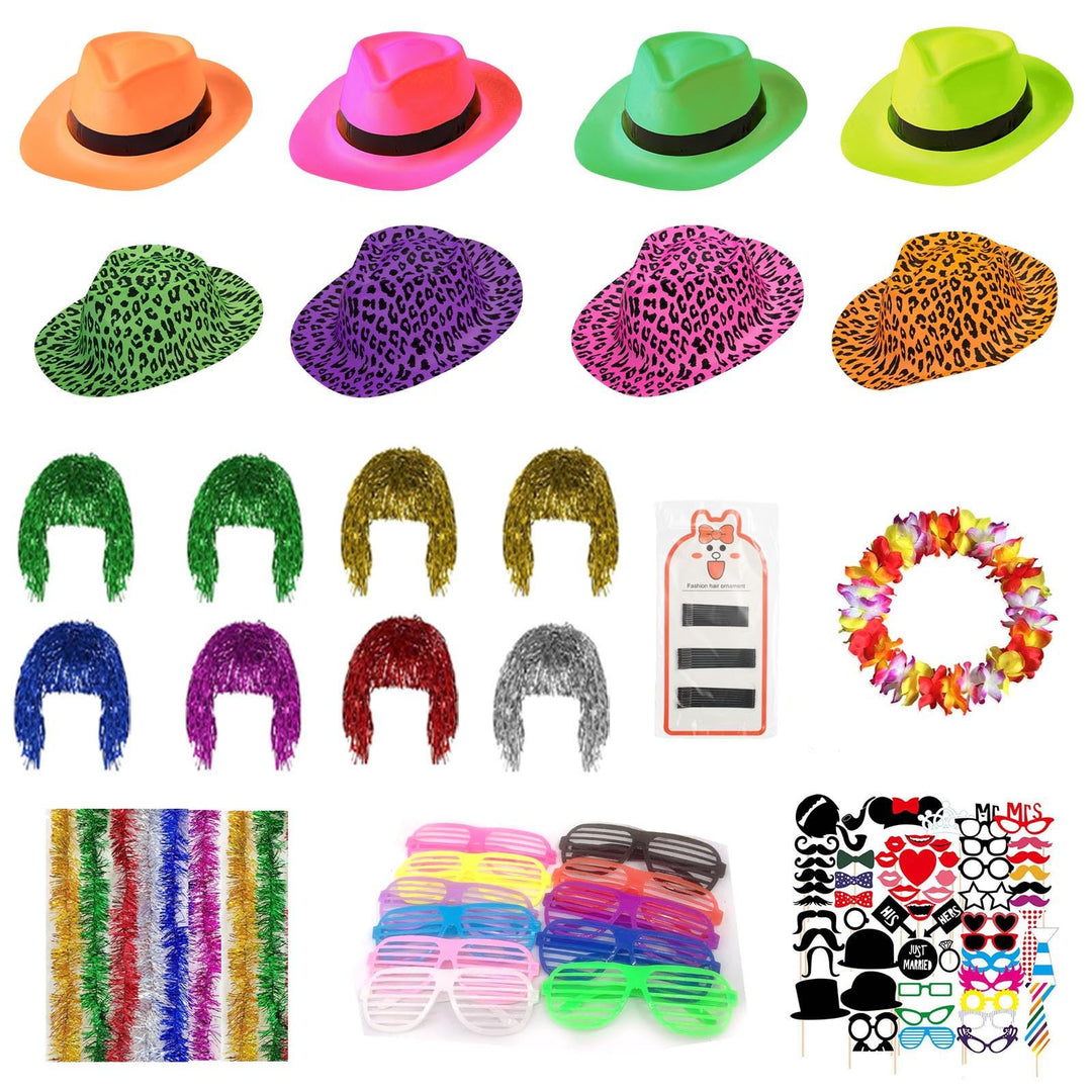 Party Deko Fotobox Accessoires,Foto Requisiten Party Zubehör für Hochzeit,Halloween,Weihnachten,Tisc