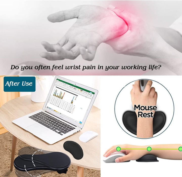 Ergonomische Armlehne Stütze Handgelenkauflage,Einstellbare Computer Schreibtisch Extender,Handballe