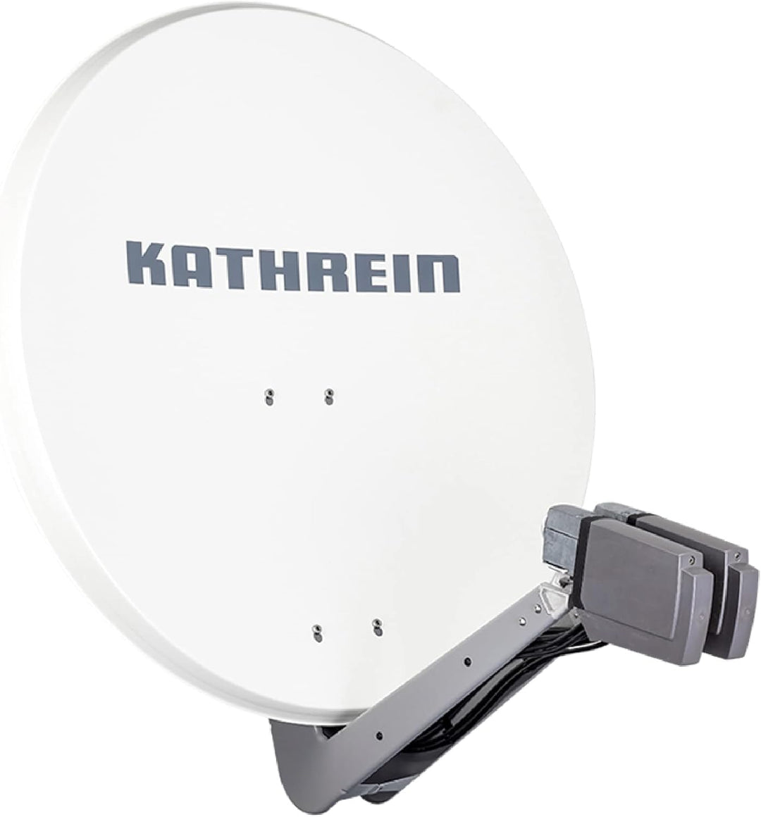 Kathrein CAS 90 ws Sat-Antenne multifeedfähig Weiss - 4 Teilnehmer 4 Teilnehmer Weiss, 4 Teilnehmer