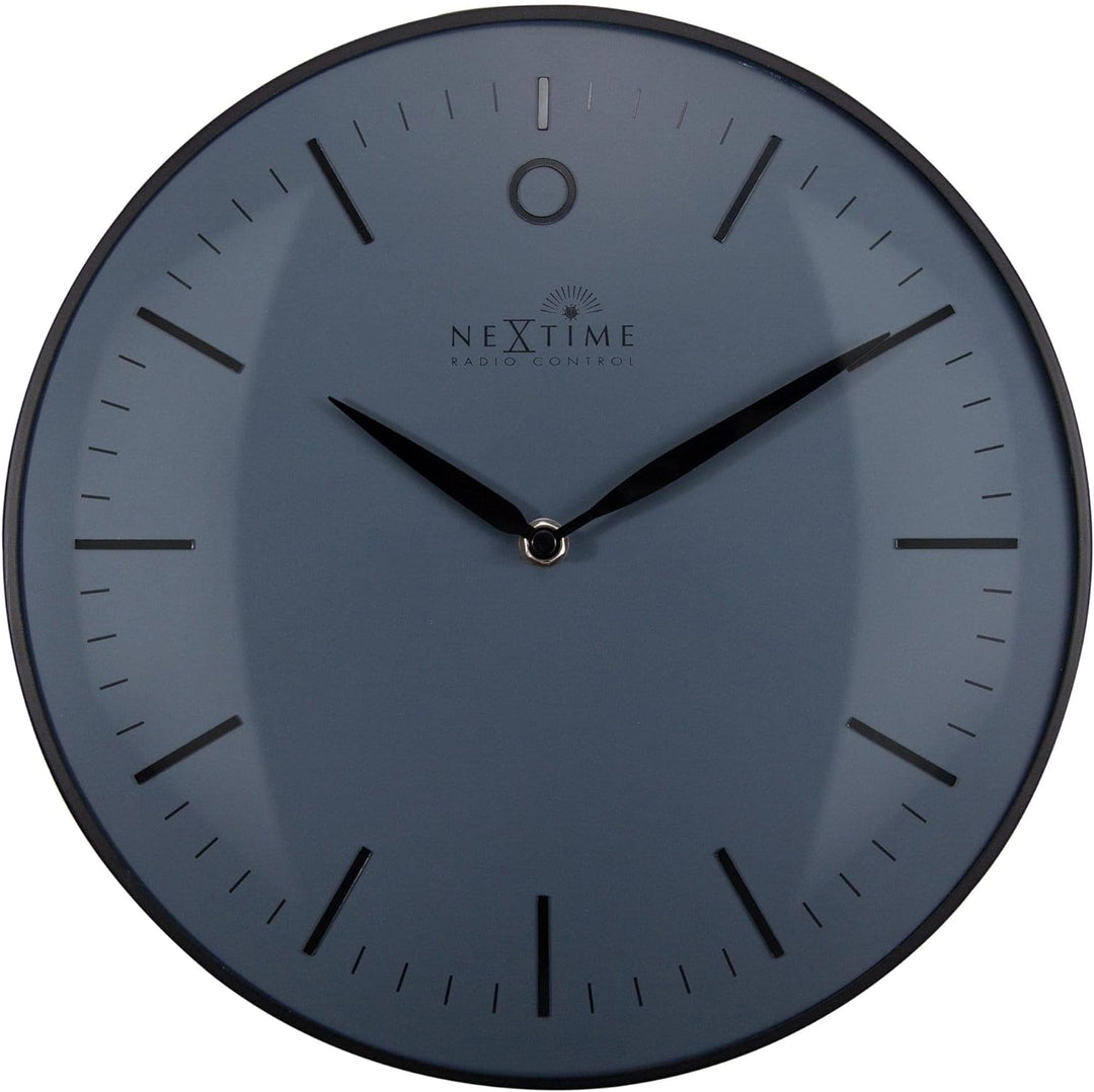 NeXtime 2790 Retro Uhr Aluminium grau