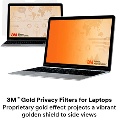3M GPF15.6W Blickschutzfilter Gold für Laptop 39,6 cm Weit (entspricht 15.6"W) 16:9, 39,6 cm