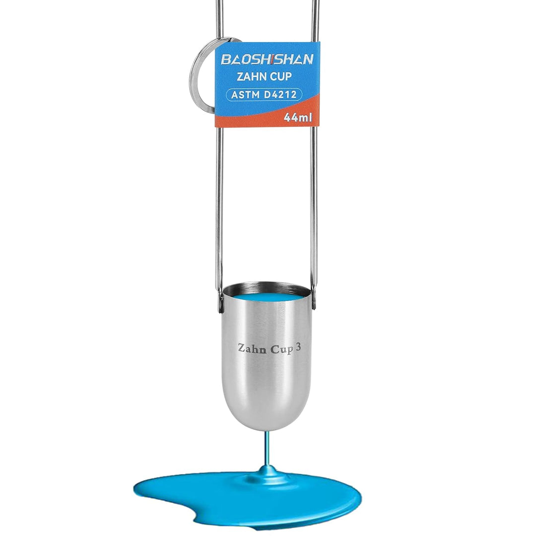 BAOSHISHAN Viskositätsbecher Zahn Viskosität Cup Viskosimeter 44 ml Volumen für Test die Viskosität