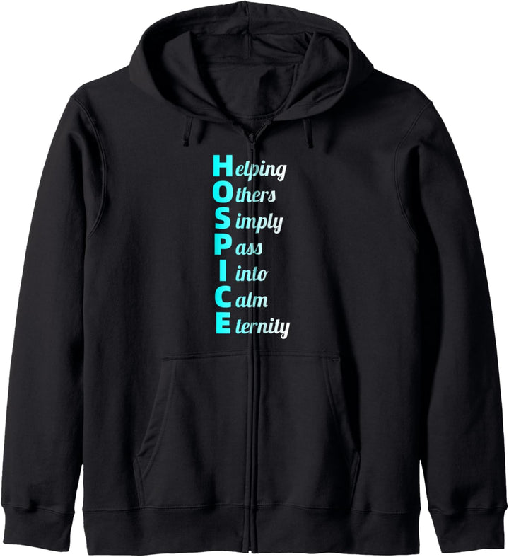 Hospice Nurse Gifts Nursing End of Life Terminal Care Gift Kapuzenjacke
