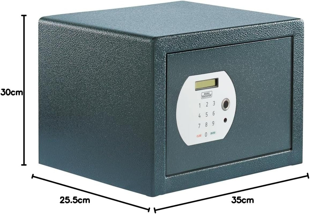 Burg-WÄCHTER Möbeltresor mit elektronischem Zahlenschloss und Fingerabdruck, Inkl. Fachboden, Zur Wa