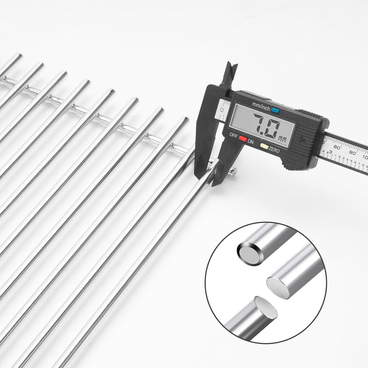 7639 Grillrost für Weber Spirit 300 Grill,7638 44,5 x 30CM Gussrost für Weber Spirit E310 E320 E330