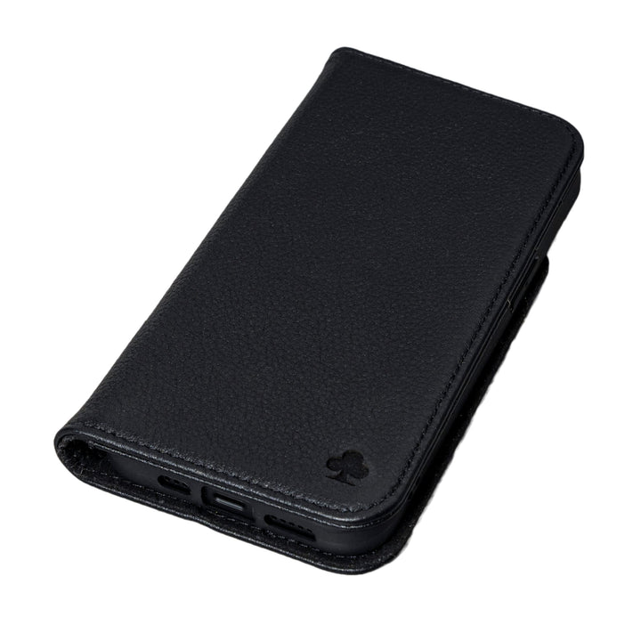 Porter Riley - Lederhülle für iPhone 11 (6.1"). Premium Echtleder Standhülle/Cover/Brieftasche mit [