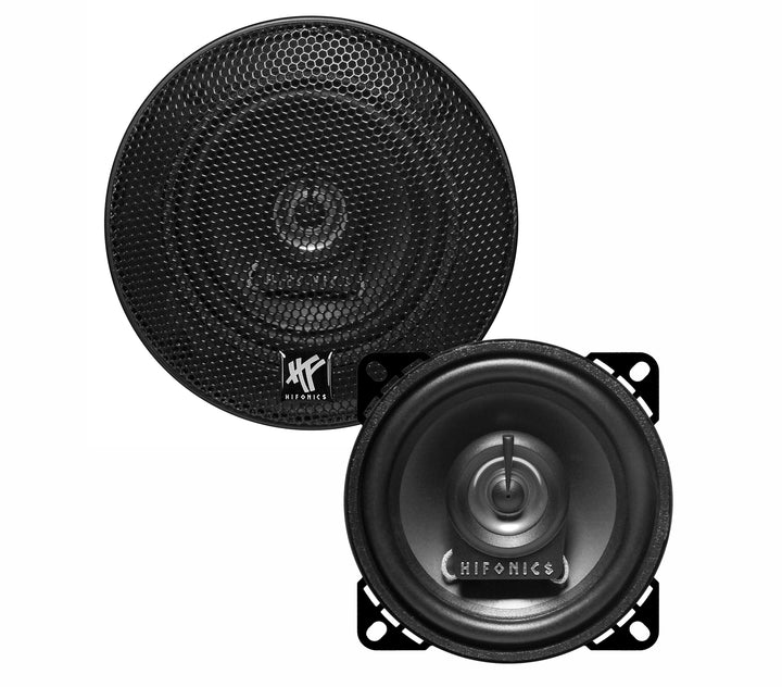 Hifonics VX42-10cm (4") 2-Wege Koaxial-Auto-Lautsprecher | 1 Paar | EInbau-Lautsprecher für Car-HiFi