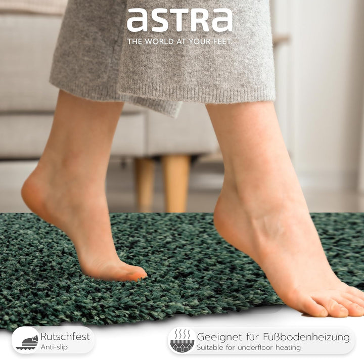 Astra rutschfeste Schmutzfangmatte innen waschbar - 2er Set Grün 60 x 75 cm 60 x 75 cm - 2er Set Grü