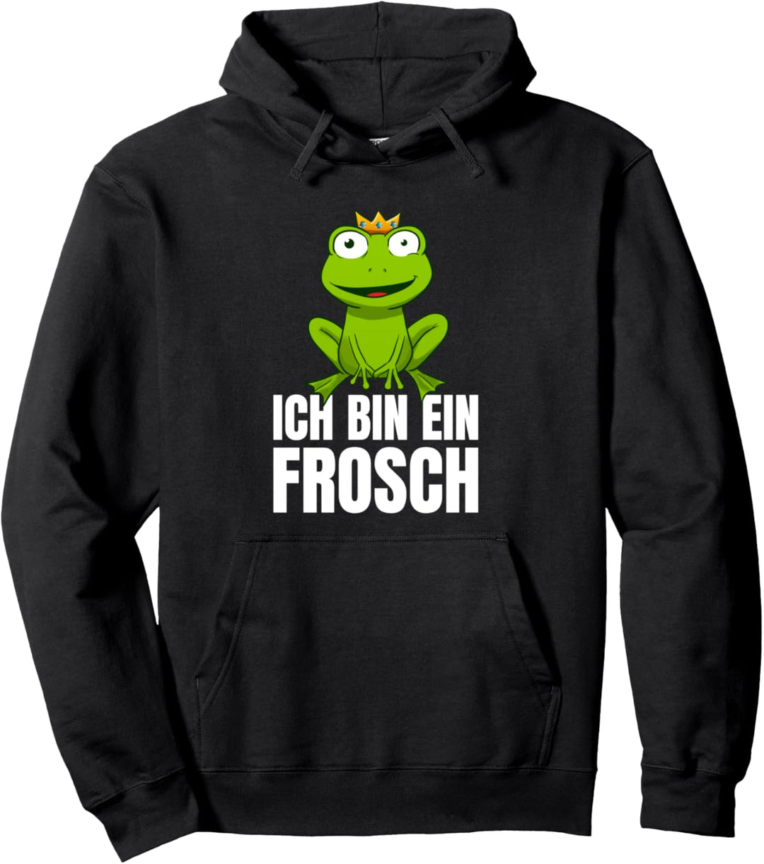 Ich Bin Ein Frosch Frösche Pullover Hoodie
